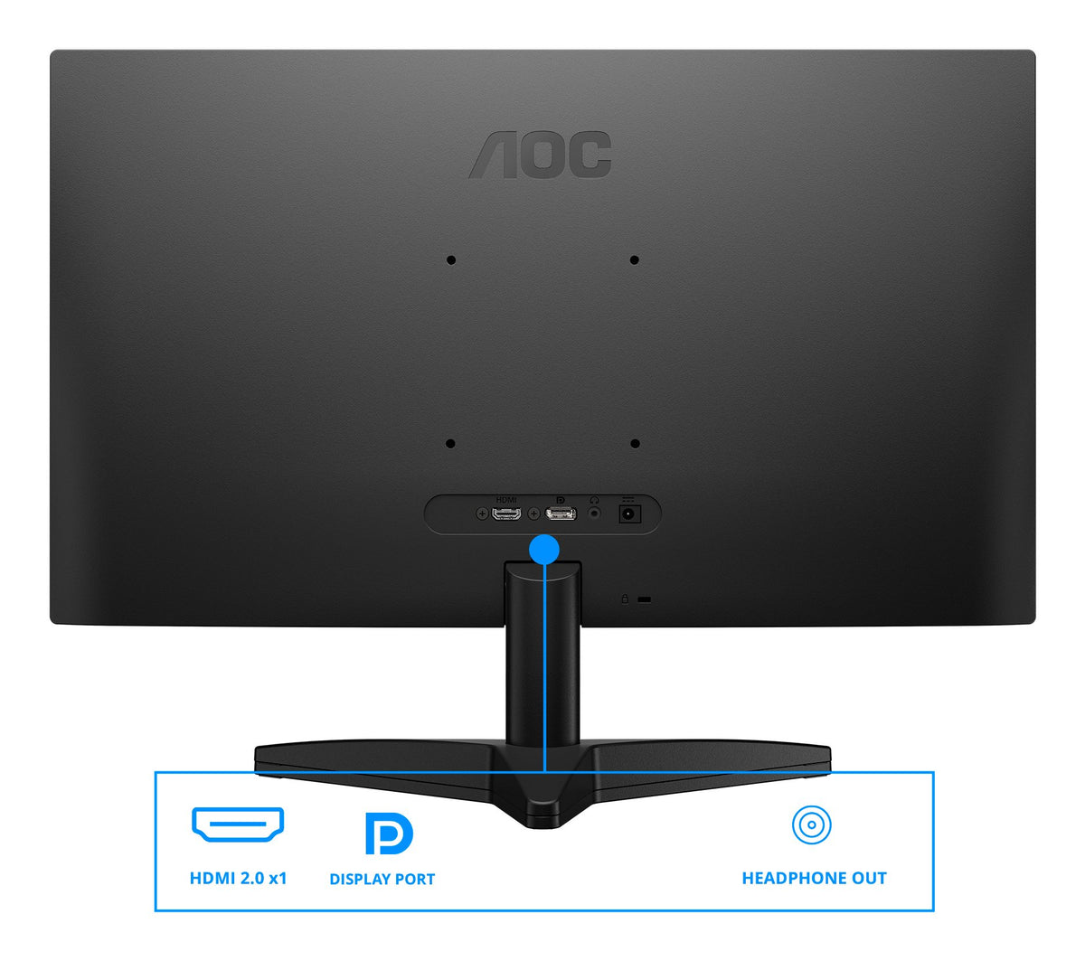 EAN 4038986143196 - AOC B3 Q24B36X pantalla para PC 60,5 cm (23.8") 2560 x 1440 Pixeles Quad HD LED Negro imagen 3
