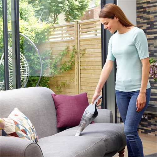 EAN 5035048698051 - Black & Decker NVC215W aspiradora de mano Azul, Gris Sin bolsa imagen 6