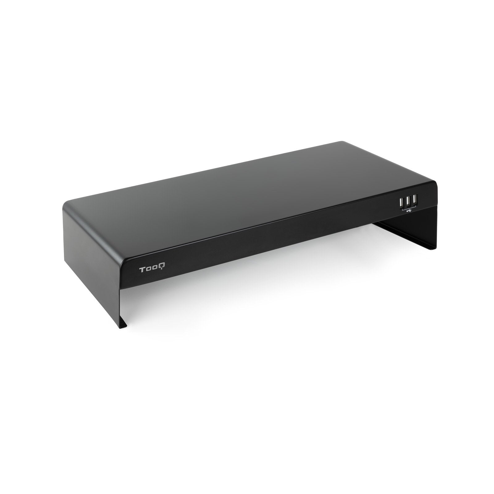 Tooq Soporte Elevador Para Monitor O Portatil - 3x Usb 2.0 - Peso Max. 20kg - Negro