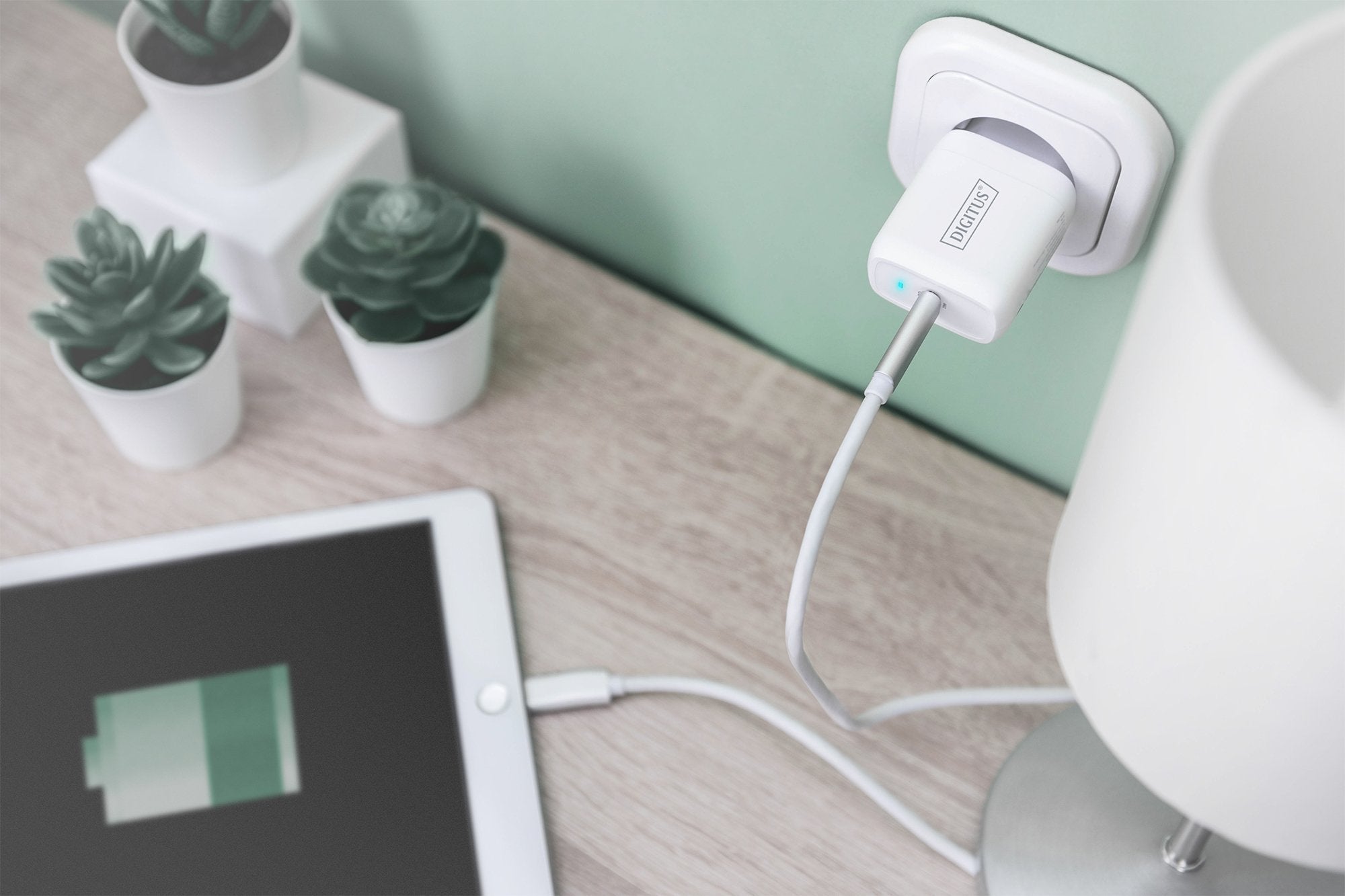 Digitus Universal Ladeadapter Usb-C 20w Pd 3.0 Blanco