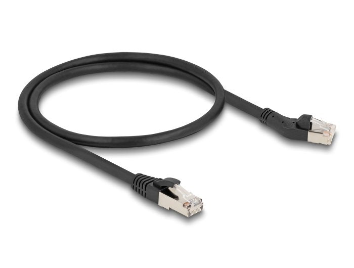 Delock Rj45 Cable De Red Cat.8.1 S/Ftp Macho 45° Nach Links Angular