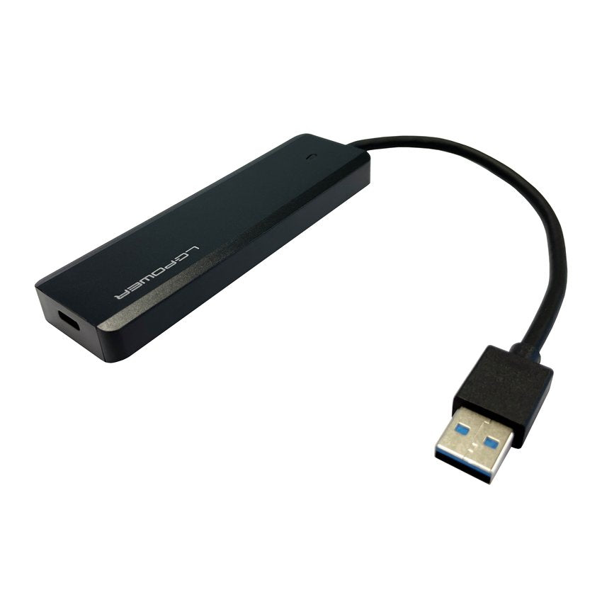 Hub Lc-Power Lc-Hub-U3-4-V2 4xusba 1xusb-C Black Retail
