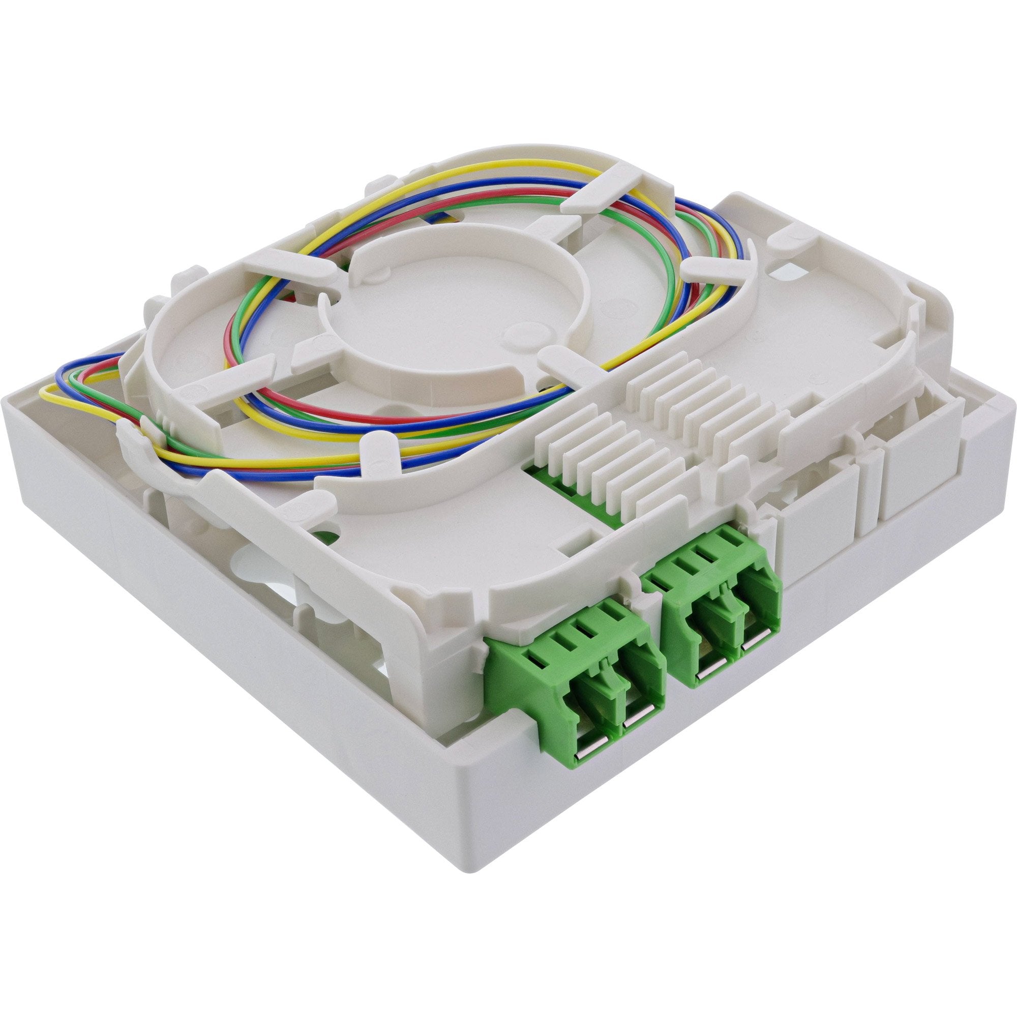 Inline® Ftth Connection Box Pre-Assembled 4x Lc/Apc 9/125?M 50m