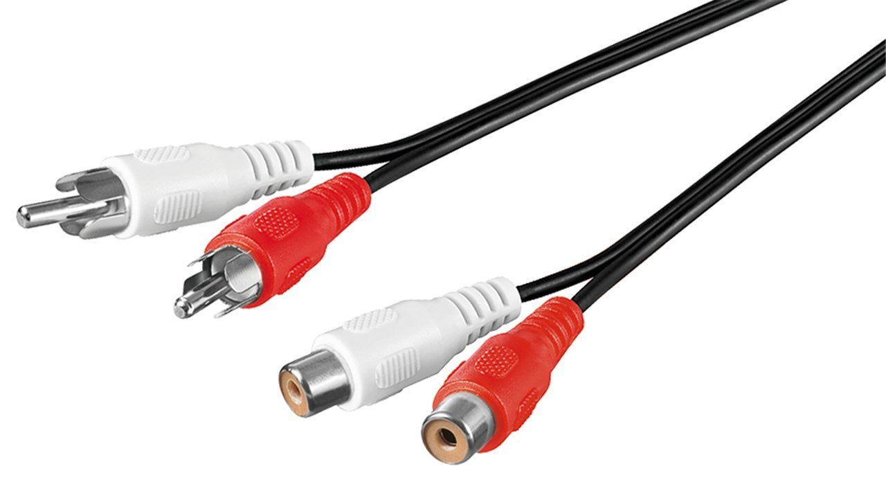 EAN 4040849500251 - Goobay 50025 cable de audio 1,5 m 2 x RCA Negro imagen 1