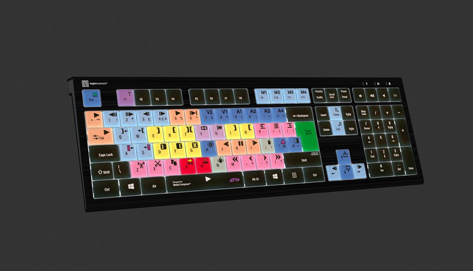 Logickeyboard Avid Media Composer Astra 2 Classic Uk (Pc)