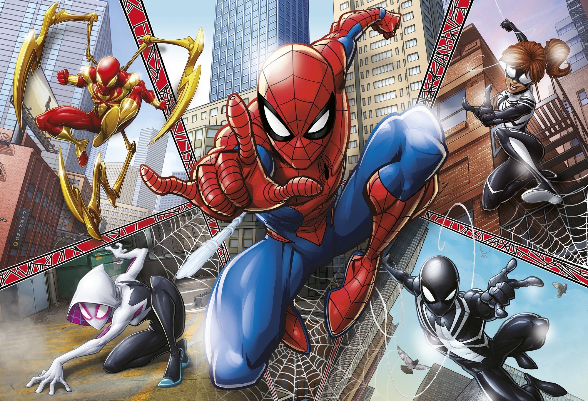 Puzzle Maxi Spiderman Marvel 104pzs