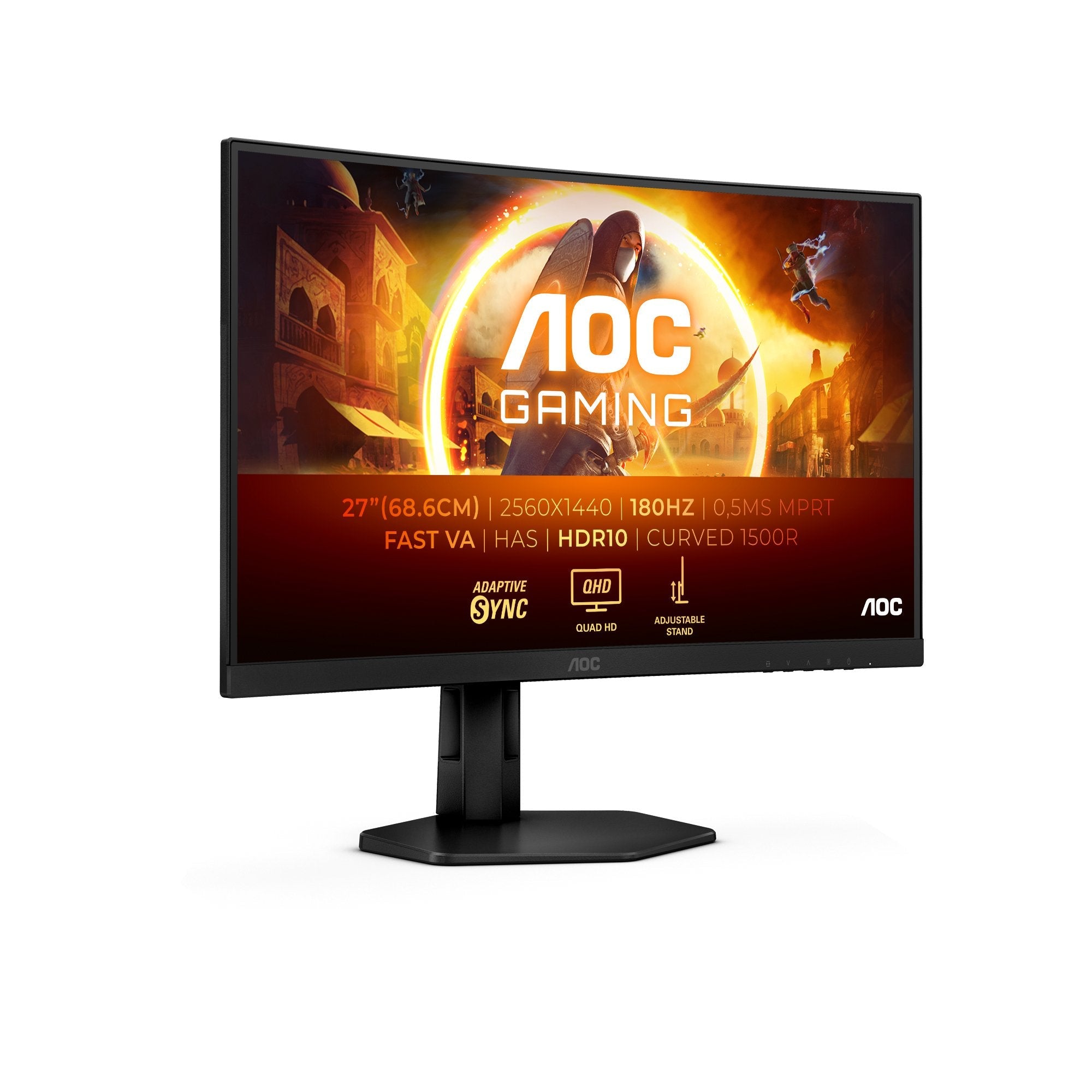 Monitor Gaming Aoc 27" Cq27g4x Va Curved
