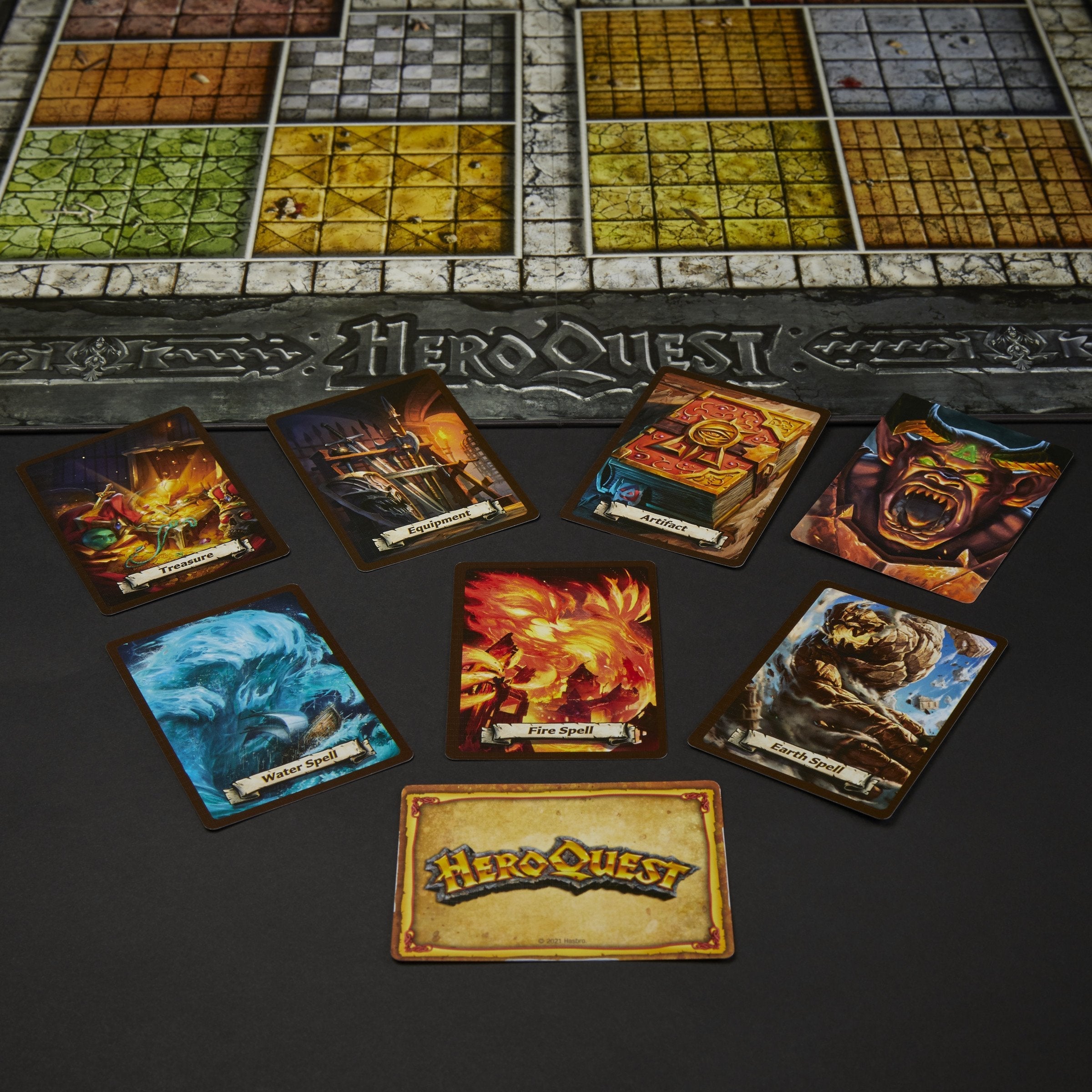 Juego De Mesa Heroquest Aventuras En Mazmorras Avalon Hill Espaol