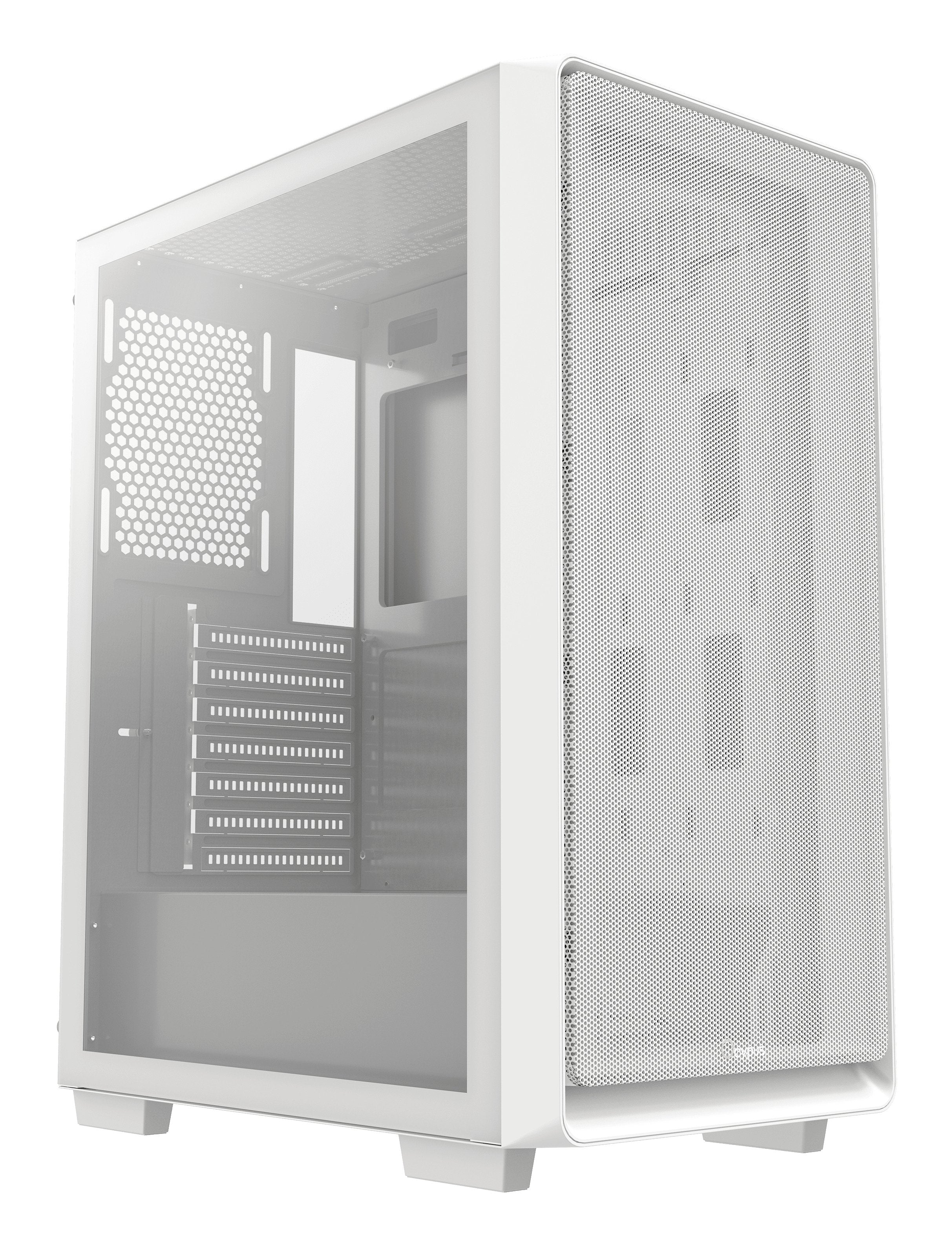 Ocypus Gamma C60 (Blanco, Tempered Glass) Gamma-C60-Whg000xx-Gl