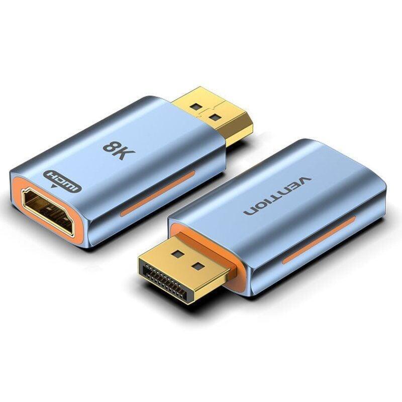 Adaptador Conversor Vention Hfmh0 Displayport Macho Hdmi Hembra