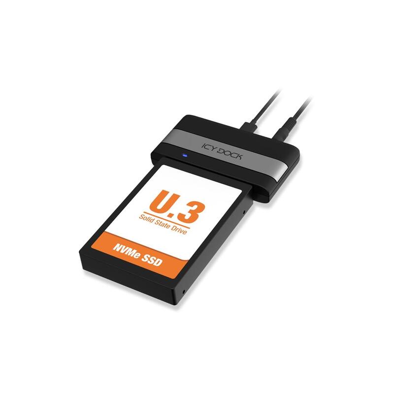 Adaptador Icydock Usb4 To 15mm U.2 U.3 Ssd External Adaptador