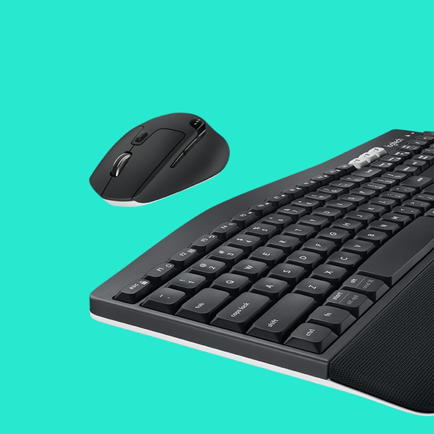 EAN 5099206066823 - Logitech 920-008221 teclado Ratón incluido Universal RF Wireless + Bluetooth QWERTZ Alemán Negro imagen 4