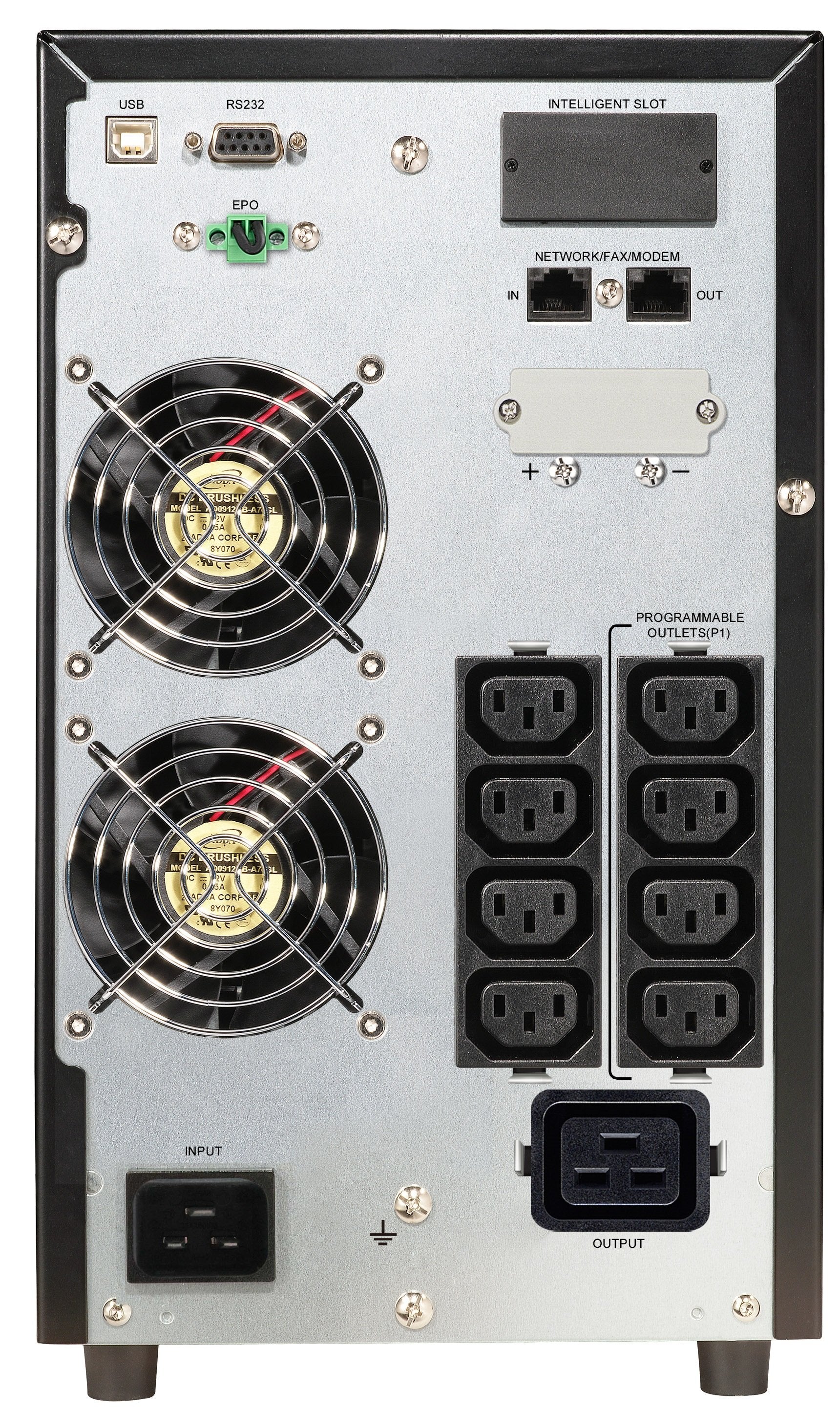 EAN 4260074979947 - PowerWalker VFI 3000 CG PF1 sistema de alimentación ininterrumpida (UPS) Doble conversión (en línea) 3 kV imagen 2