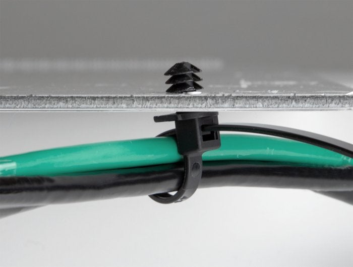 Delock Cablebinder Mit Lamellenfuss L 200 X B 4,8 Mm 100 Stück