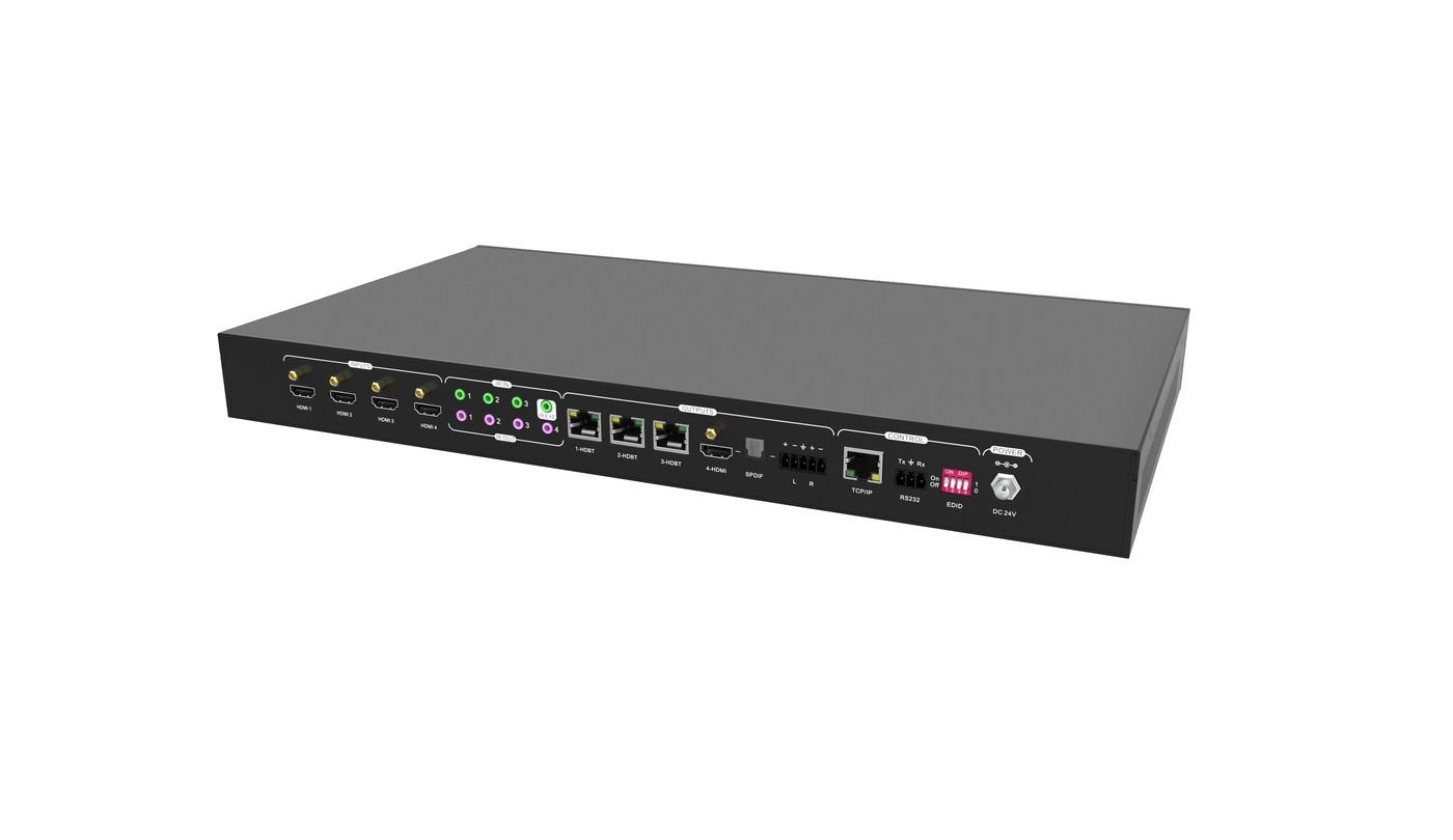 EAN 5704174240525 - Vivolink VLHDMIMAT4X431 matriz de conmutación Matriz de conmutación AV 58 W imagen 4