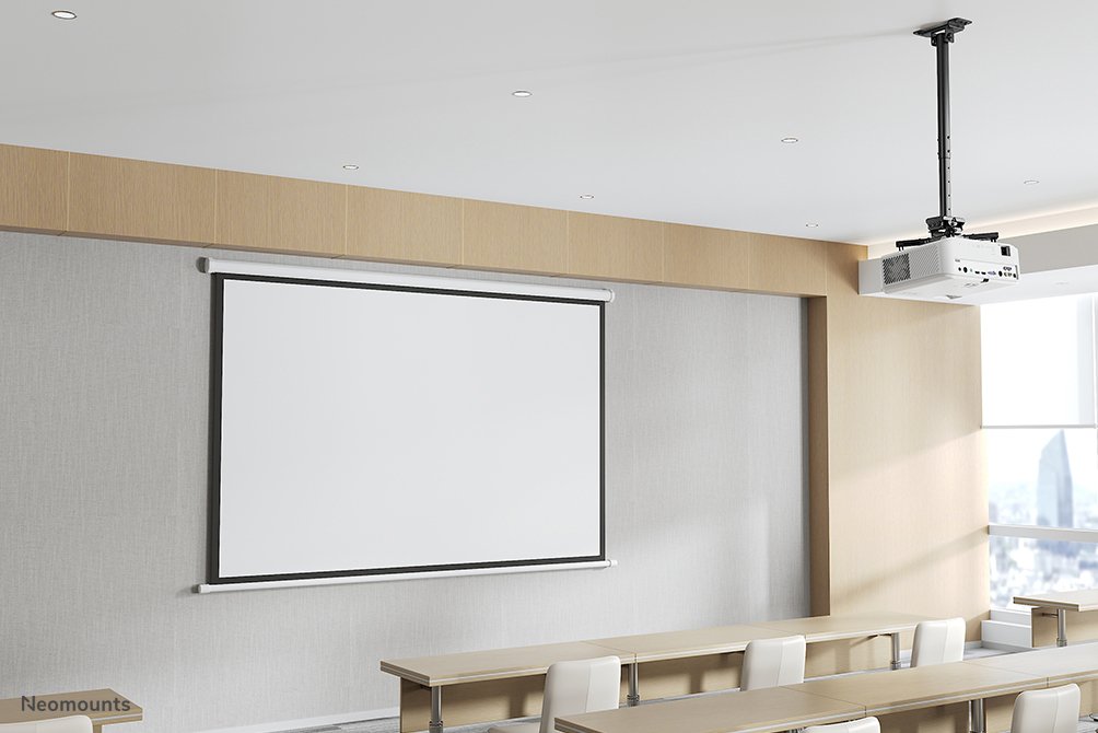 Soporte De Techo Universal Para Proyectores, Regulable En Altura (60,5-90,5 Cm) 35kg Cl25-540bl1 Neomounts