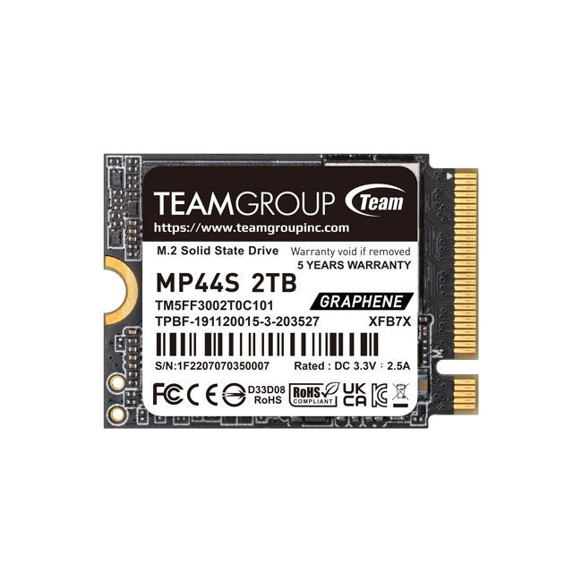 EAN 4711430800158 - Team Group MP44S 2 TB M.2 PCI Express 4.0 NVMe imagen 1