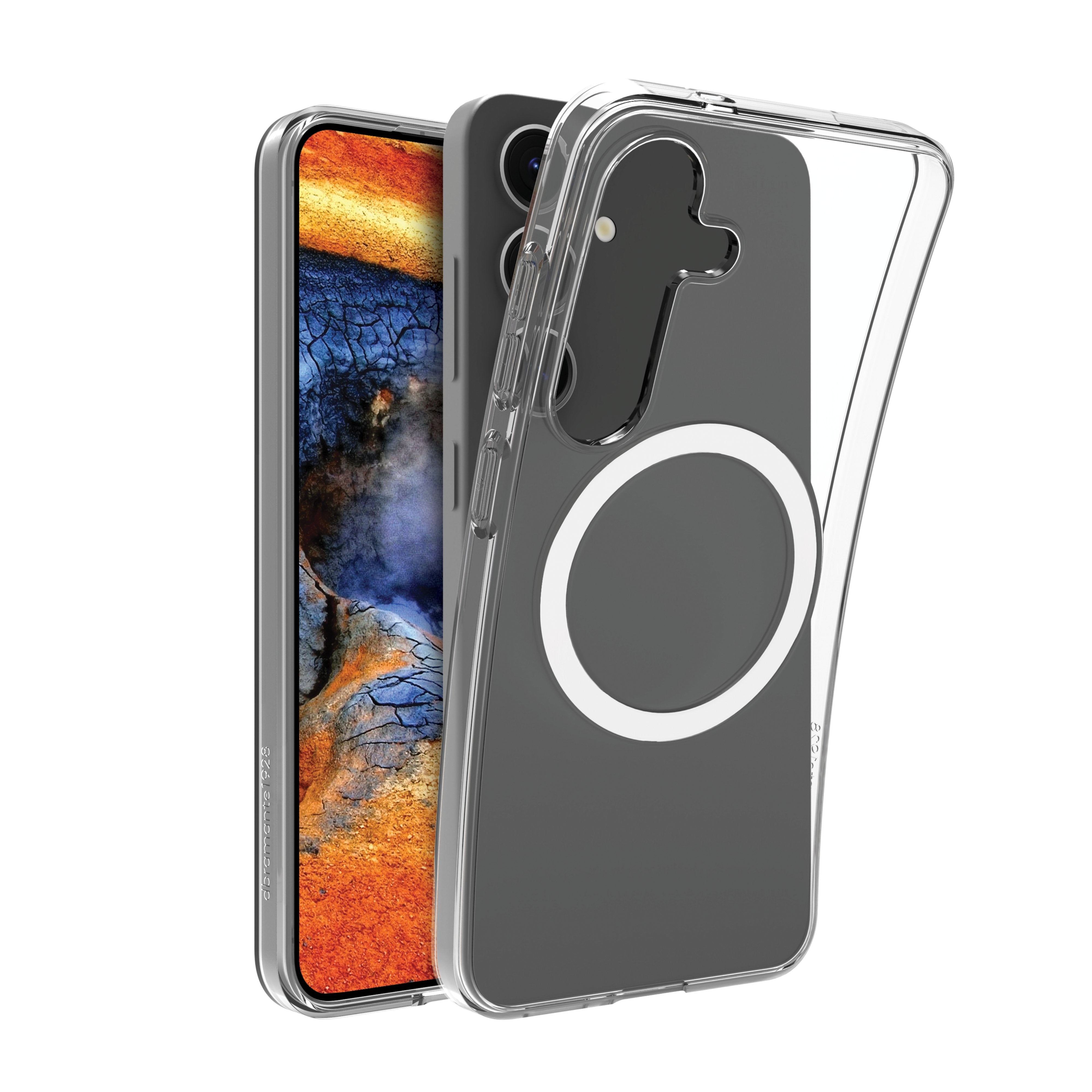 Funda Dbramante1928 Greenland Pro Qi2 6.2"  Para Galaxy S25 Transparente