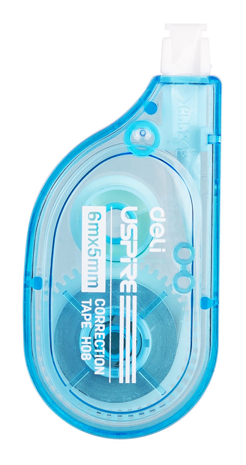 Deli Korrekturroller Uspire 5mm X 6m Azul