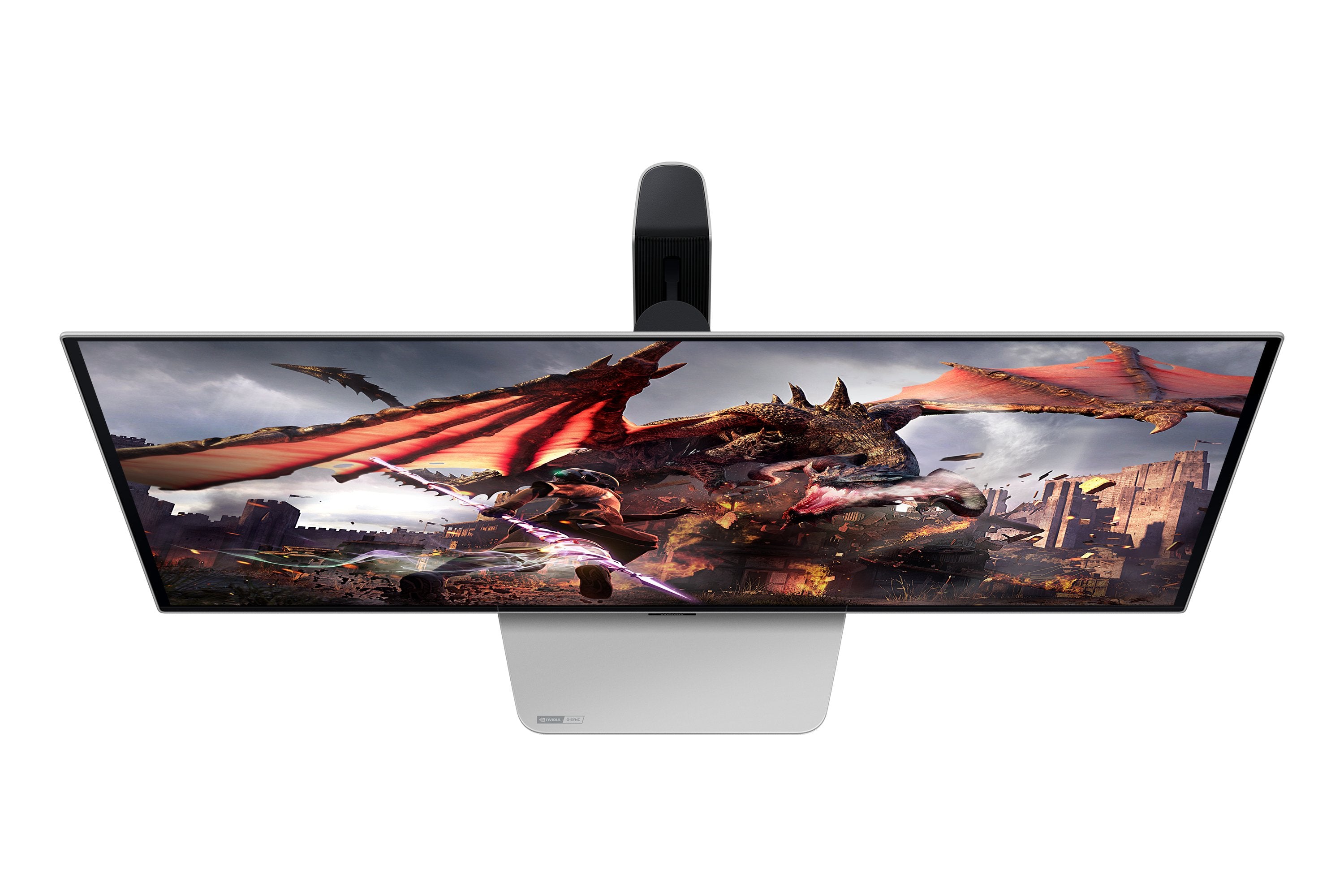 EAN 8806095503189 - Samsung G80SD pantalla para PC 81,3 cm (32") 3840 x 2160 Pixeles 4K Ultra HD OLED Plata imagen 10