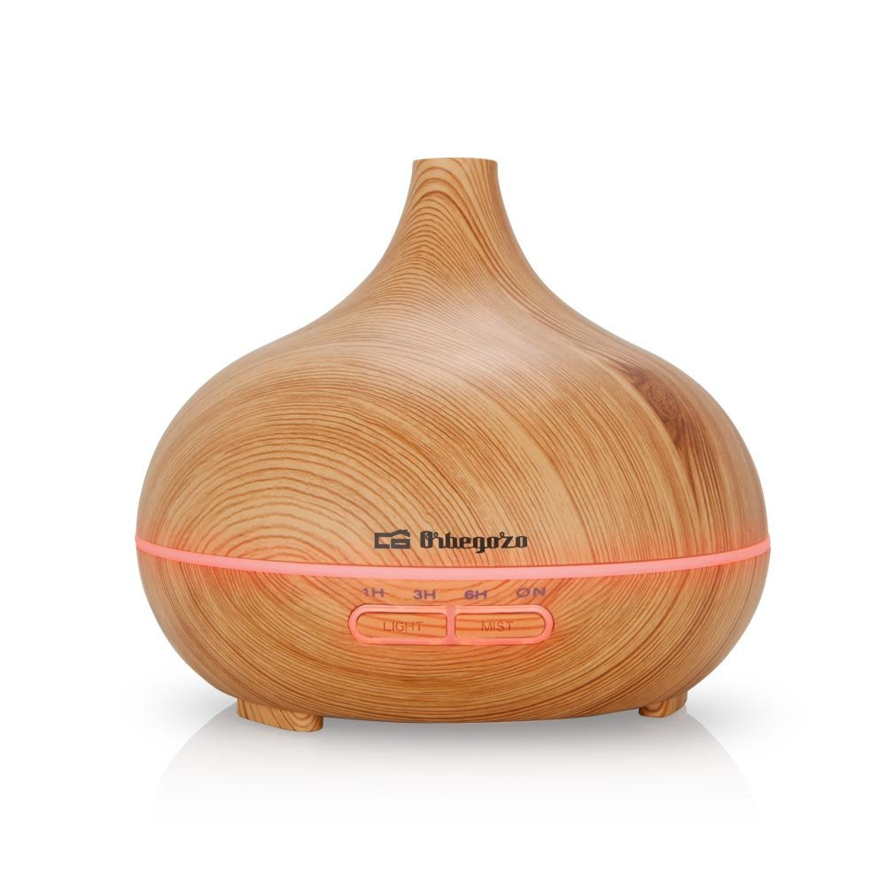 Orbegozo Hu 3050 Humidificador Aromaterapia Ultrasonico - Alivia Tos Y Congestion Nasal - Elimina Olores - Mejora El