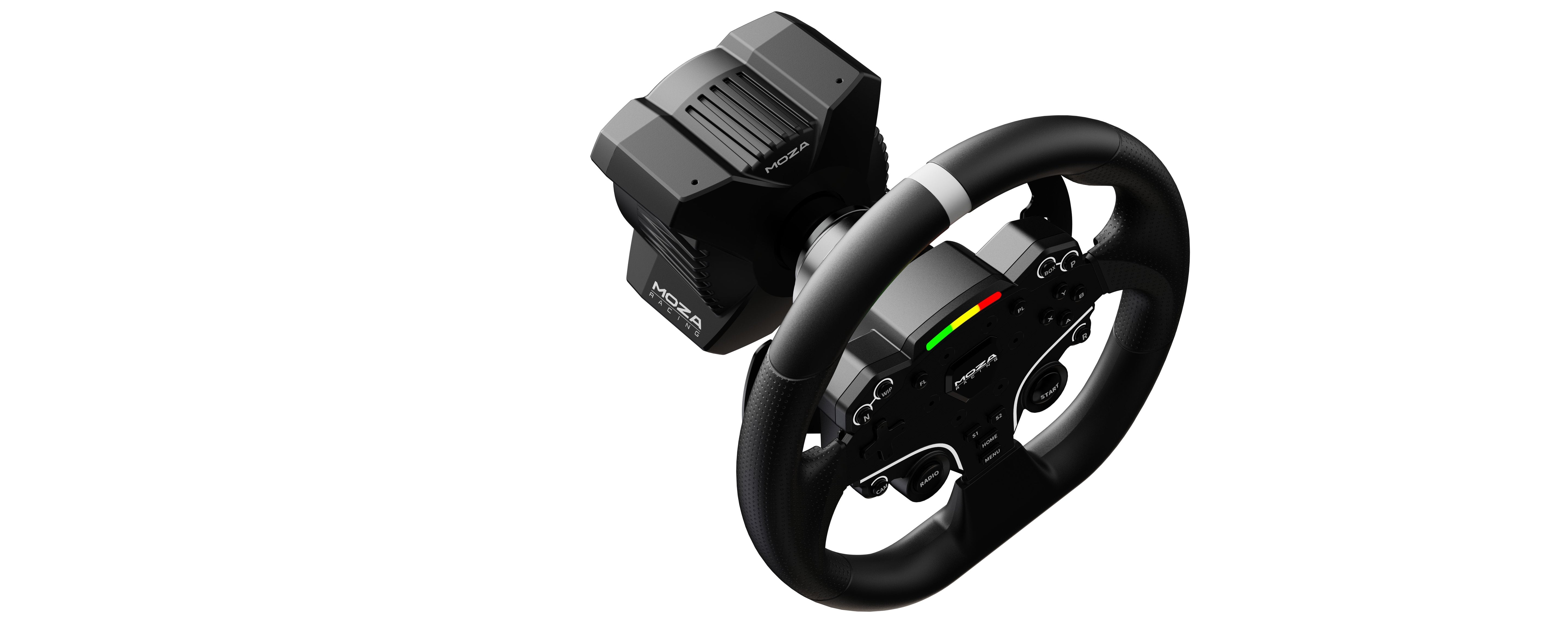 Moza Racing Controlador Rs074 / R3 Wheel And Pedals Negro