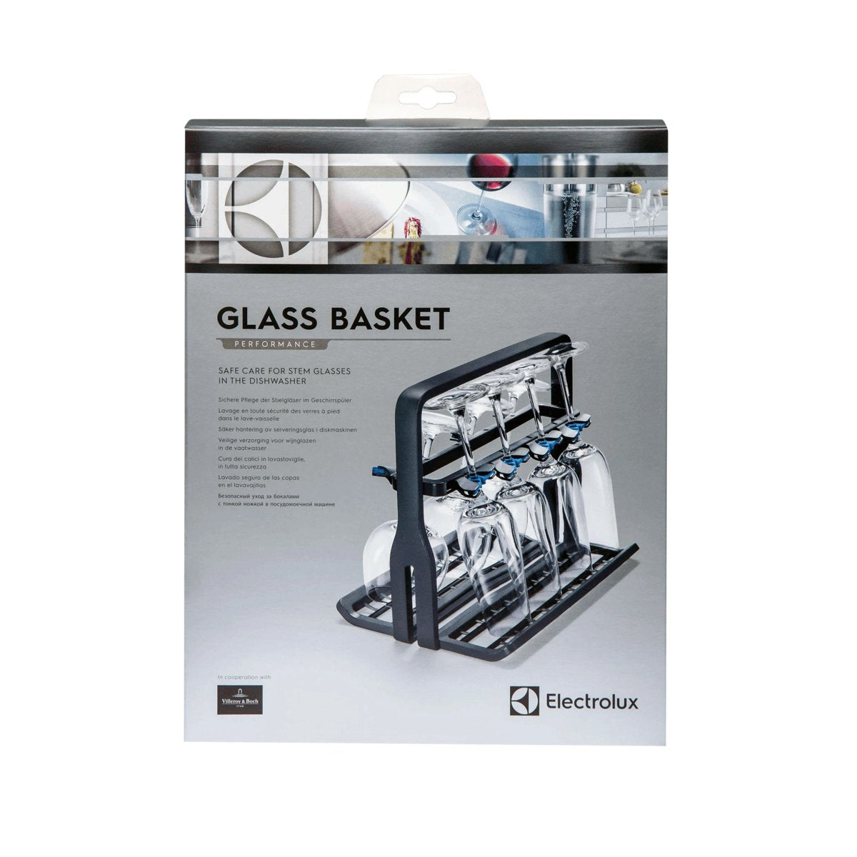 EAN 7321423447436 - Electrolux E9DHGB01 pieza y accesorio de lavavajillas Gris Cesta para copas y vasos de vino imagen 13