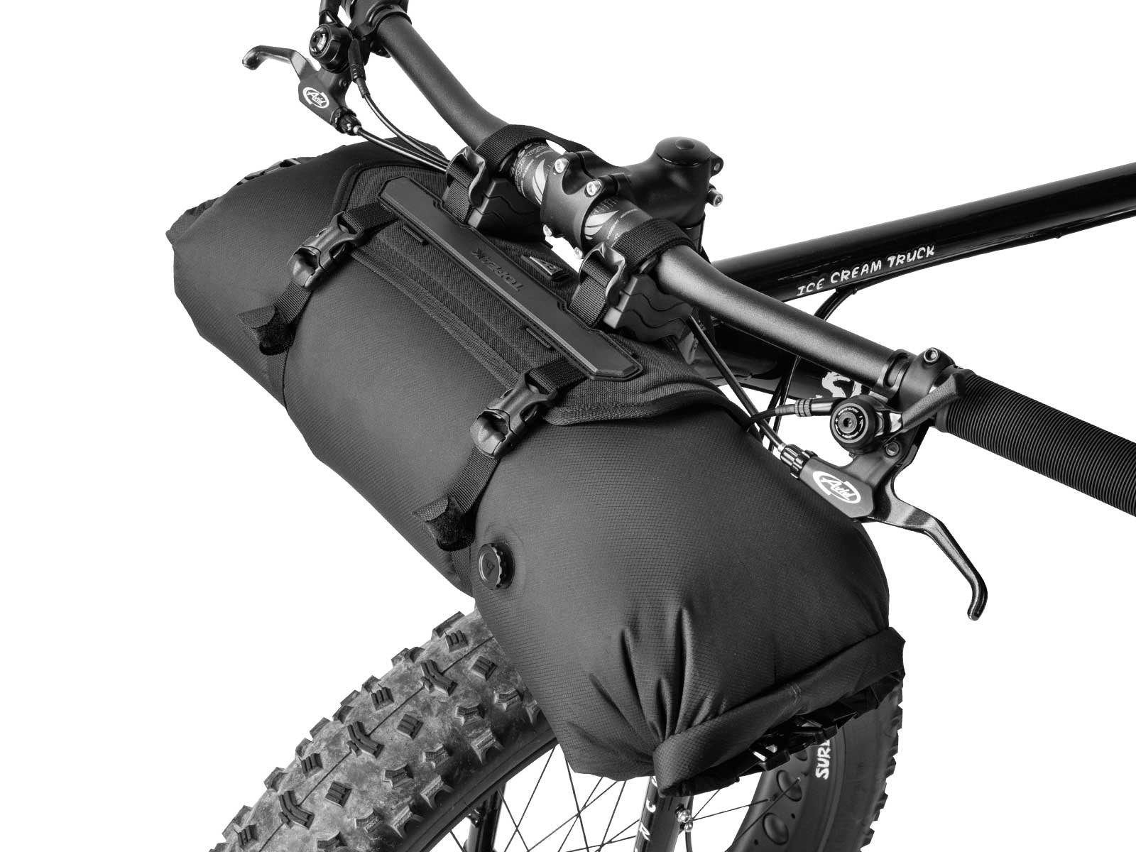 EAN 4710069687062 - Topeak FrontLoader Frente Bolsa de bicicletas 12 L EVA (Etileno Acetato de Vinilo), Poliuretano Negro imagen 3