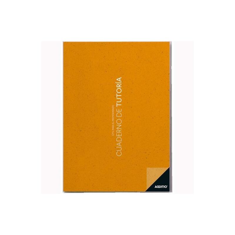Additio Cuaderno De Tutoría A4 Para Seguimiento Del Alumnado Pvc 64 Páginas C/Surtidos