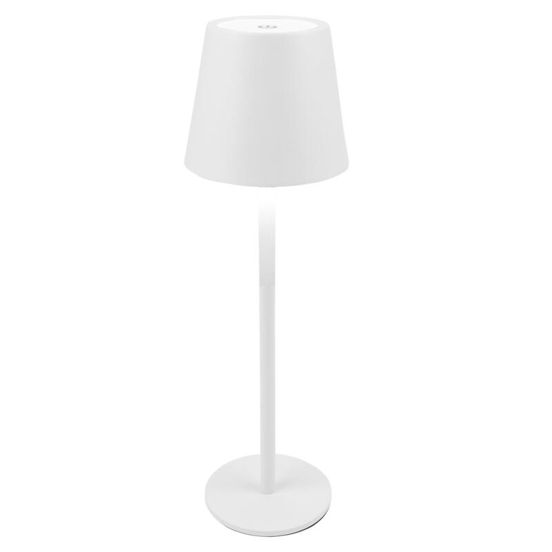 Addliving Lámpara De Mesa Led  Lámpara De Mesa Inalámbrica  Lámpara De Mesa Para Salón, Dormitorio, Oficina  Lámpara Táctil Regulable  Usb-C Recargable  3 Colores De Luz  56 Led  Resistente A