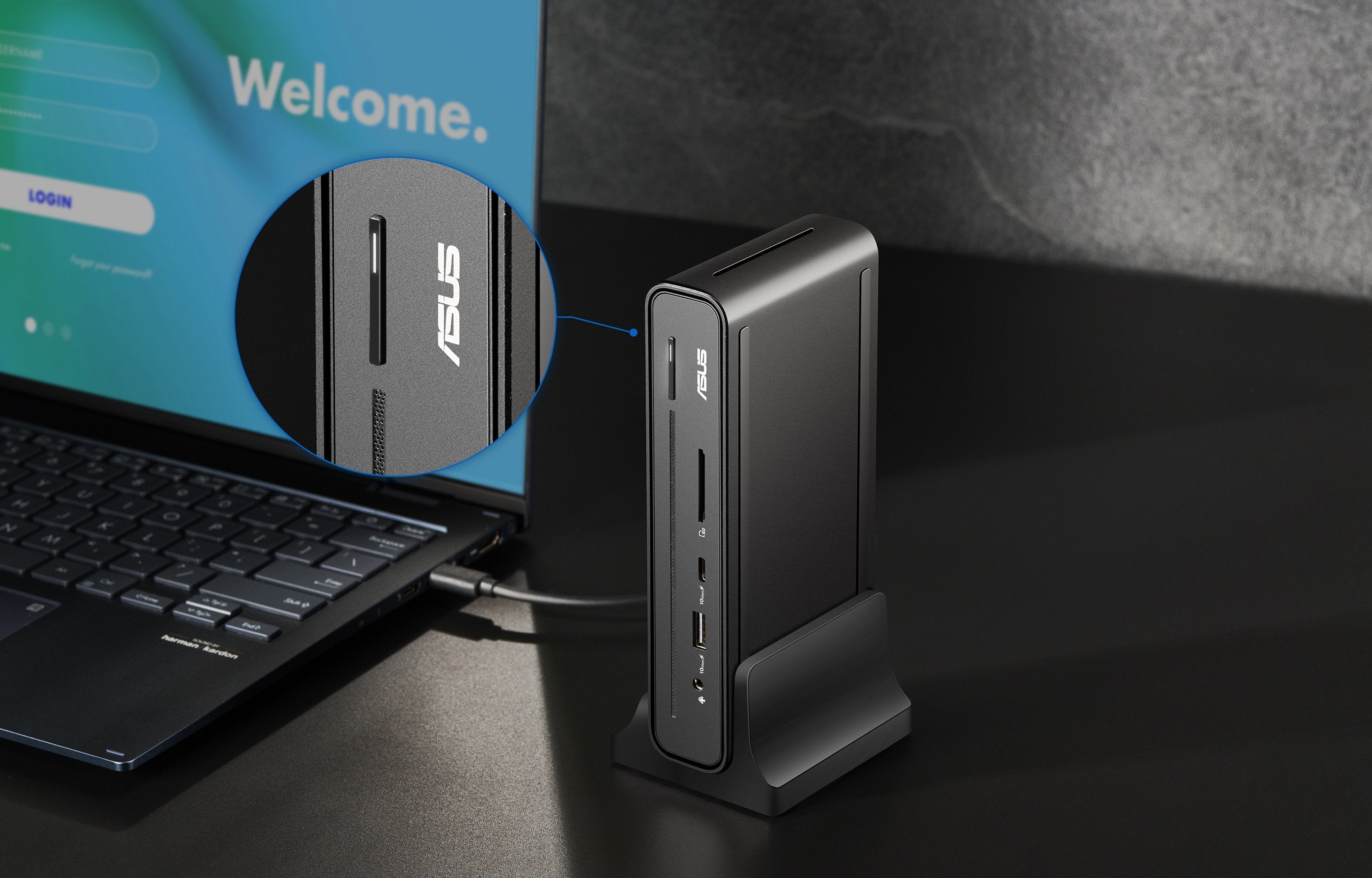 Asus Dc301 3 Display Usb-C Dock Eu