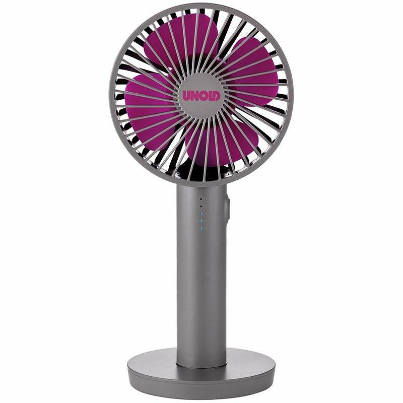 86629 Handventilator Breezy Ii Purple 4w 5 Geschwindigkeitsstufen Ø10cm