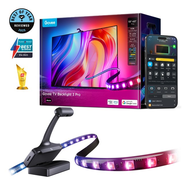 Govee Three-Camera Tv Backlight 75-85inches