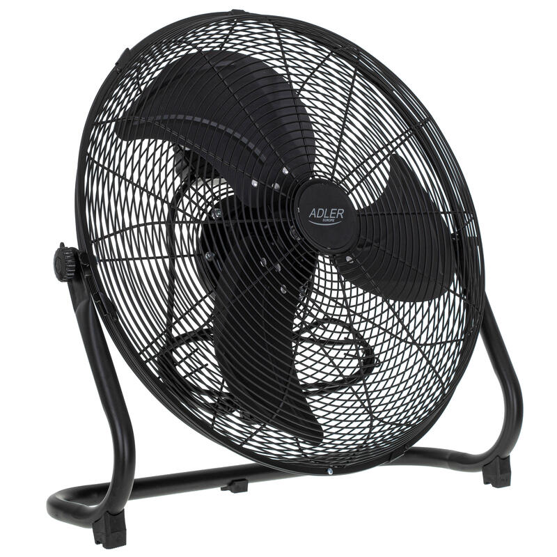 Adler Ad 7334 Velocity Fan, 45 Cm, Black