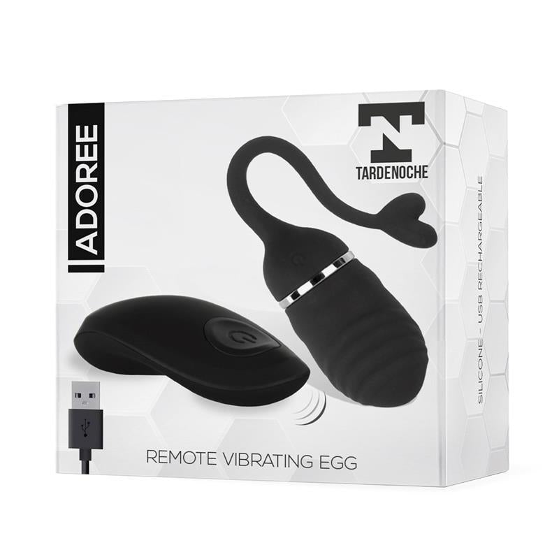 Adoree Huevo Vibrador Usb Control Remoto Usb Silicona