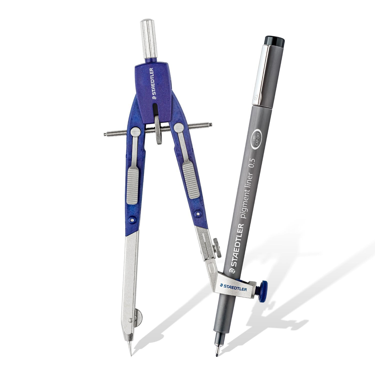 Staedtler Compás Precision Mars Quickwbow Con Alargadera
