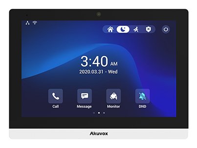 Akuvox Indoor-Mation C319s, Touch Screen, Android, Poe, White