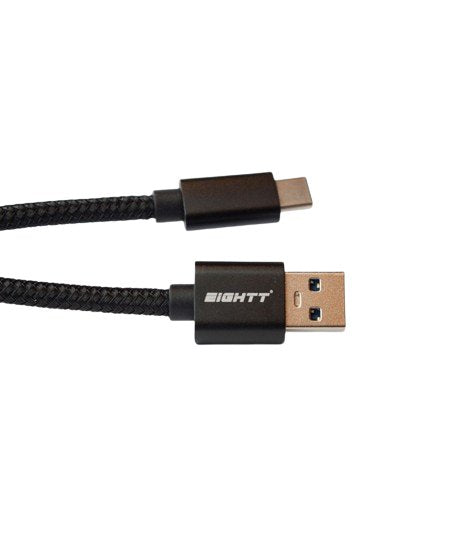 EAN 8425402168790 - Eightt ECT-3B-PVC cable USB USB 3.2 Gen 1 (3.1 Gen 1) 1 m USB A USB C Negro imagen 1