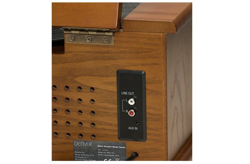 EAN 5706751030567 - Denver MCR-50 tocadisco Marrón imagen 4