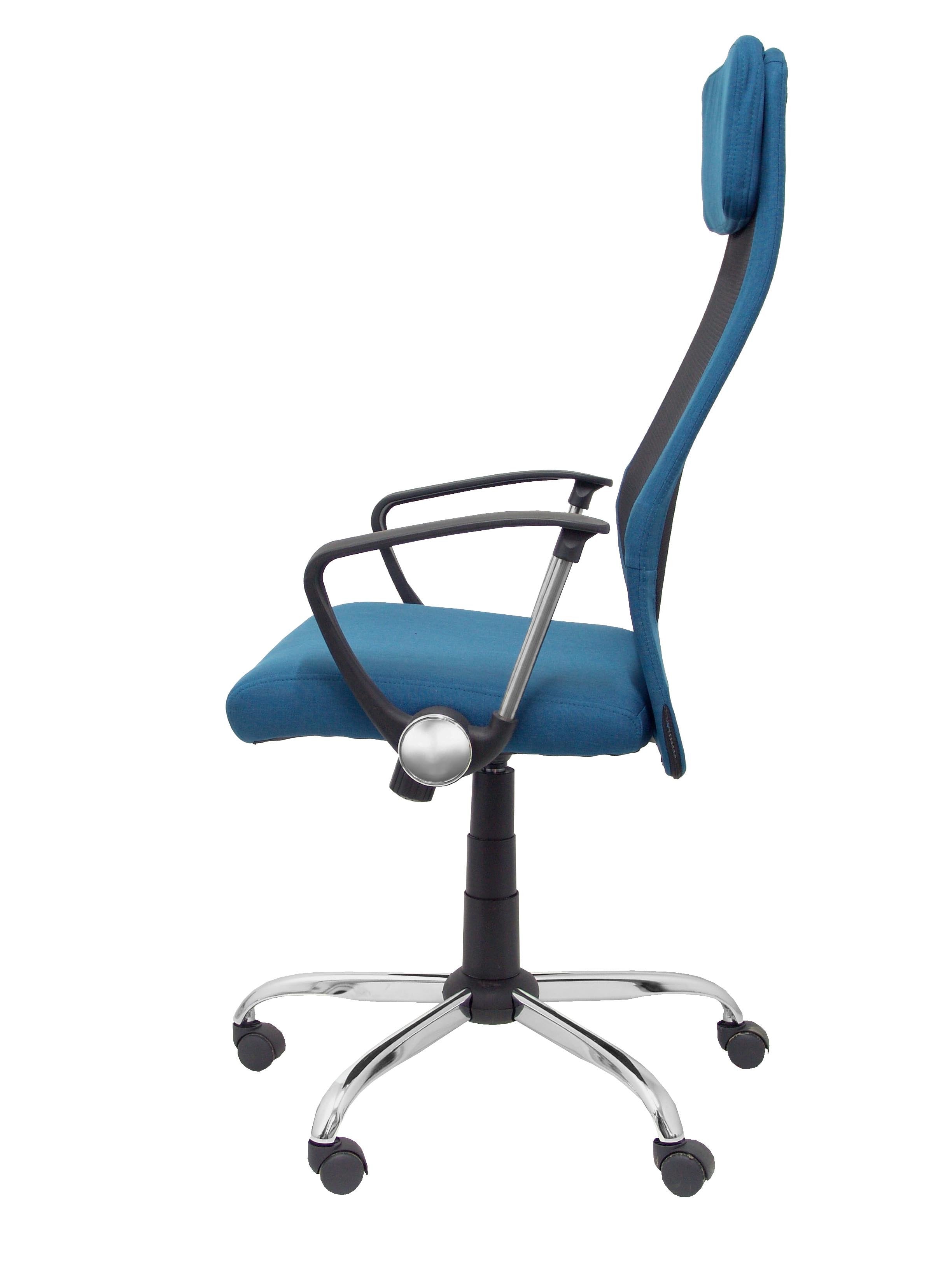 Silla Esteras Tela Turquesa