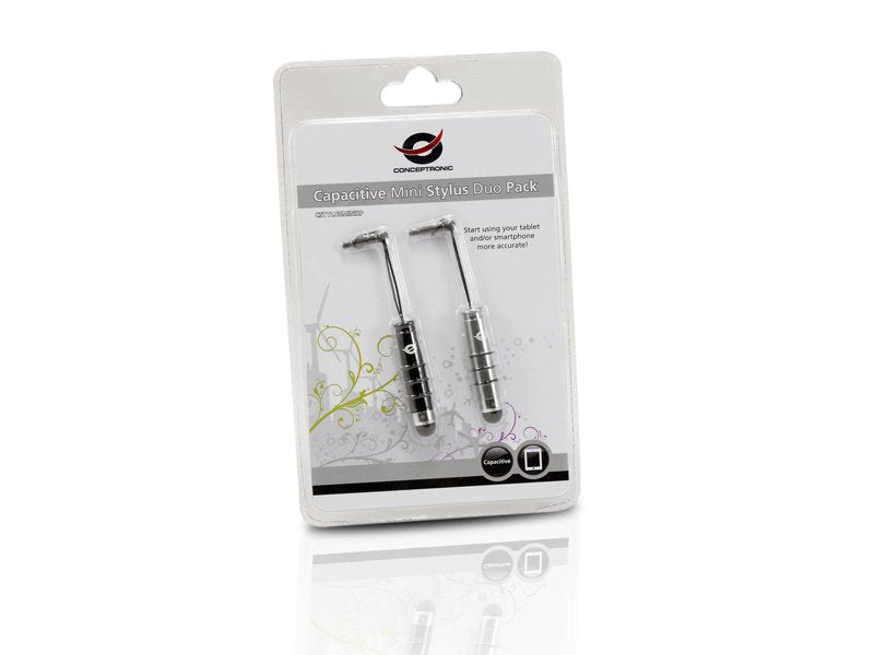 Juego 2 Lapices Capacitivos Para Smartphone Y Tablets Conceptronic