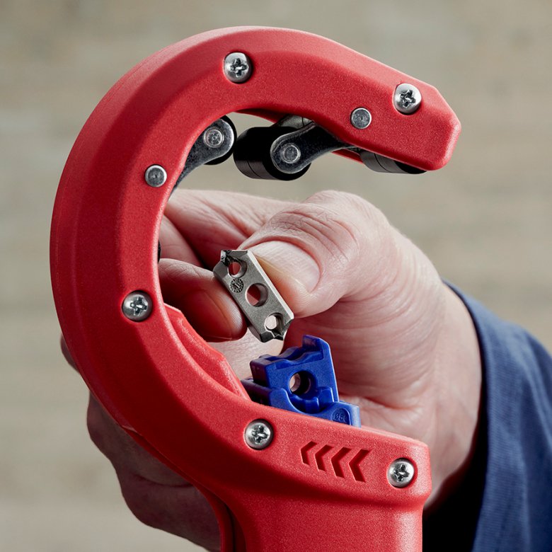 Cortatubos Knipex Dp50 90 23 01 Bk (Rojo Azul) 90 23 01 Bk