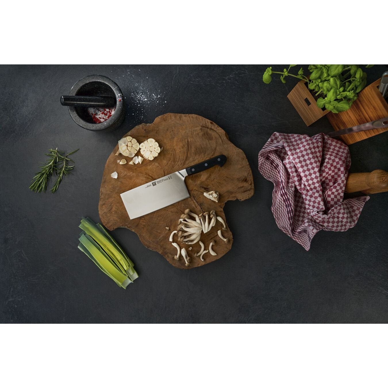 Zwilling 38419-181-0 Chinesisches Kochmesser 18 Cm Plata