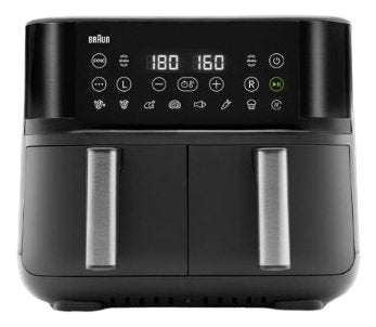 Freidora  Braun Houshold  Twincook 3, Td 3030i (Negro (Matt), 2.850 Watt, 2 Körbe Je 4 Liter) 0x12500010