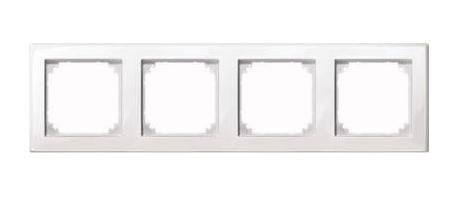 EAN 4042811043773 - Merten 478425 placa de pared y cubierta de interruptor Blanco imagen 1
