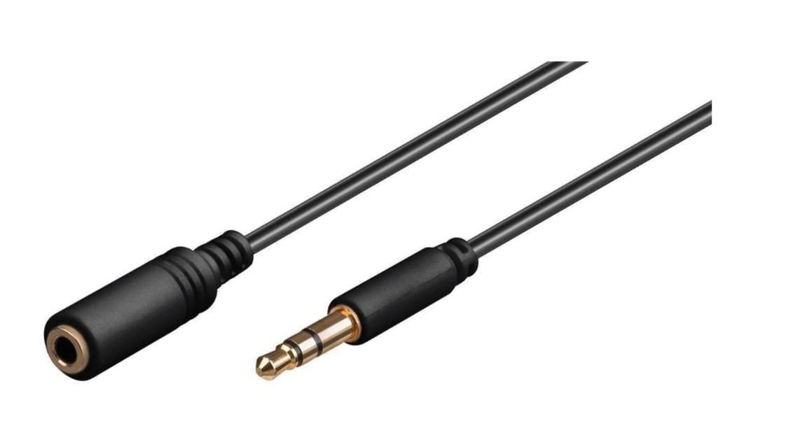 EAN 5711783993698 - Microconnect AUDLG2G cable de audio 2 m 3,5mm Negro imagen 1