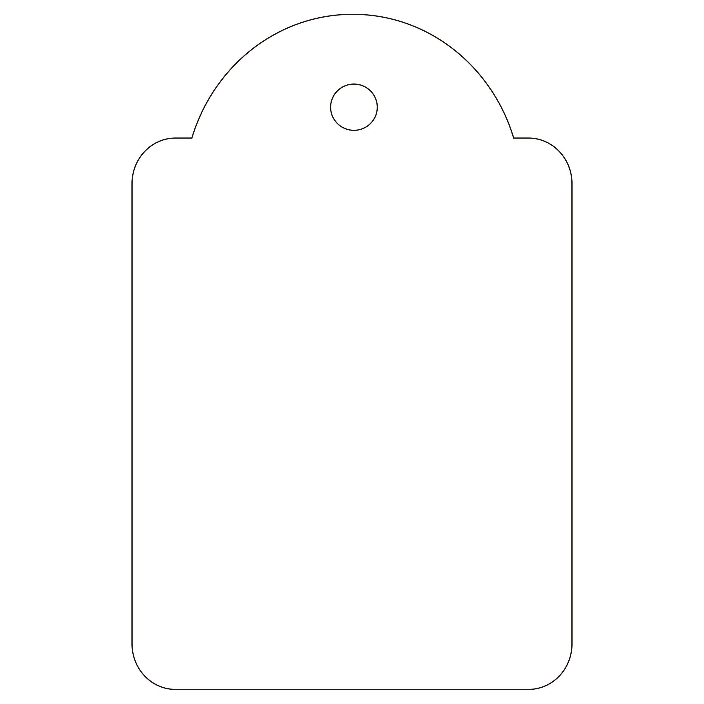 Apli Caja 500 Etiquetas Colgantes Con Hilo 28x43mm Blanco