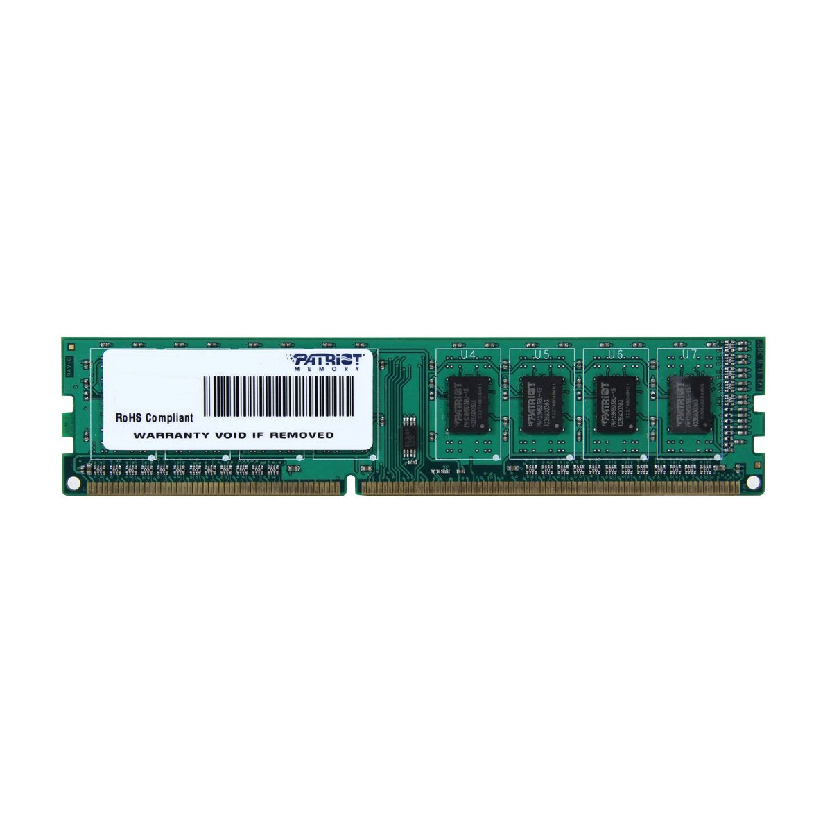 EAN 0815530015178 - Patriot Memory 4GB PC3-10600 módulo de memoria 1 x 4 GB DDR3 240-pin DIMM imagen 1