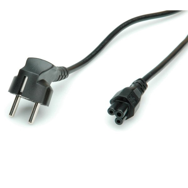 Roline 1,8m Iec320 C5 - Cee 7/7 Negro C5 Acoplador Cee7/7