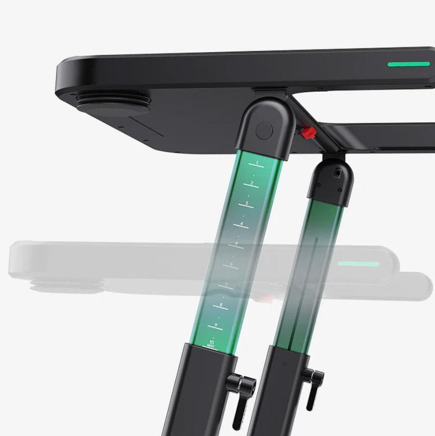 Cinta De Correr Con Mesa De Trabajo Y Ejercicio Incorporada Urevo Foldi 3s